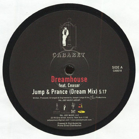 Dreamhouse Featuring Ceasar – Jump & Prance (12", Cabaret, 2026) Front Cover