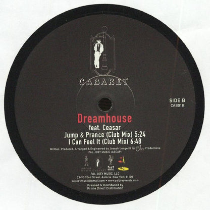 Dreamhouse Featuring Ceasar – Jump & Prance (12", Cabaret, 2026) Back Cover