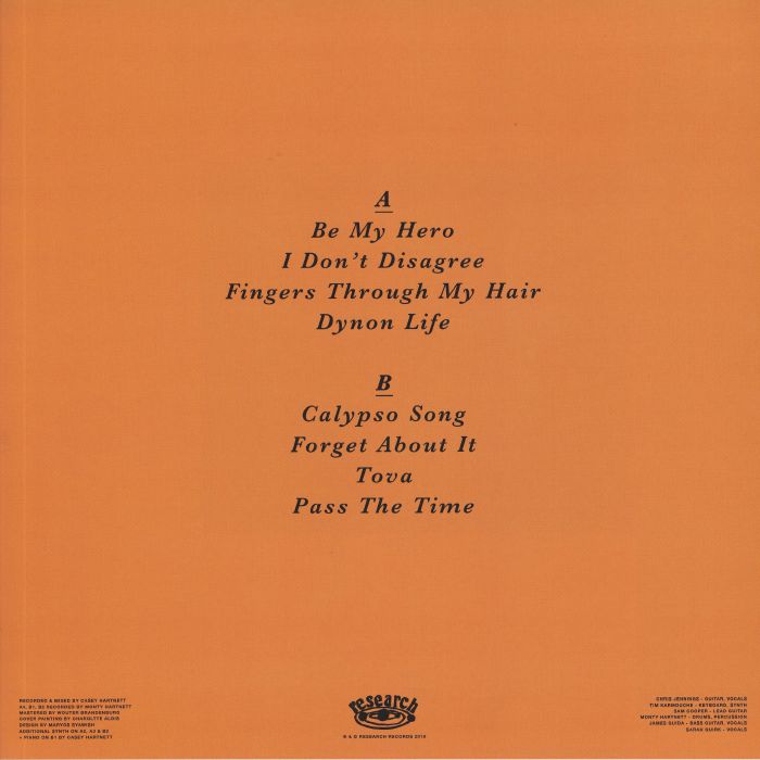 Dreamin' Wild – Heaven In Thirty-Eleven (LP, Research Records, 2019) Back Cover