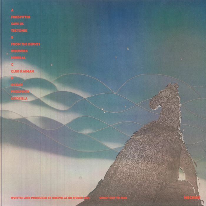 Dresvn – Godzilla (2x12", Mechine, 2026) Back Cover