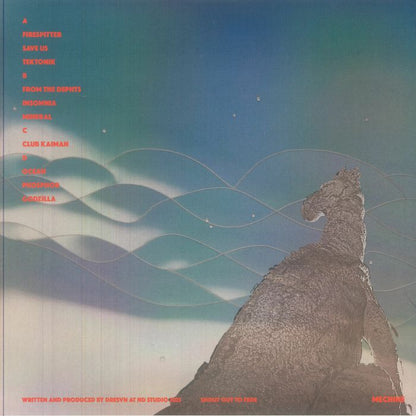 Dresvn – Godzilla (2x12", Mechine, 2026) Back Cover