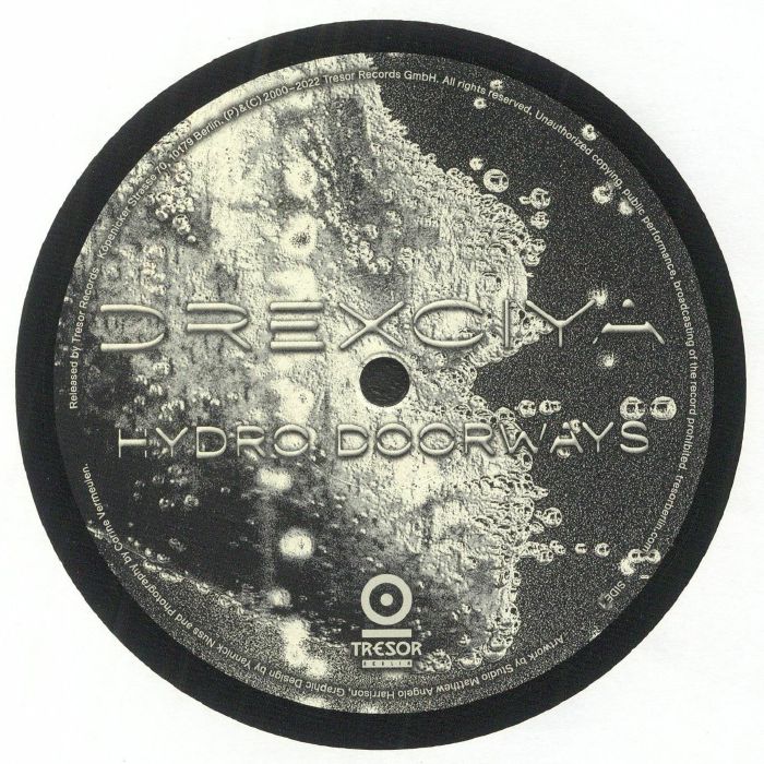 Drexciya – Hydro Doorways (12", Tresor Records, 2022) front cover