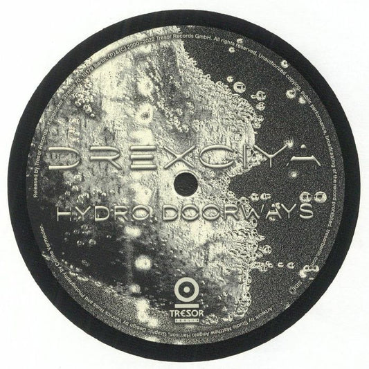 Drexciya – Hydro Doorways (12", Tresor Records, 2022) front cover