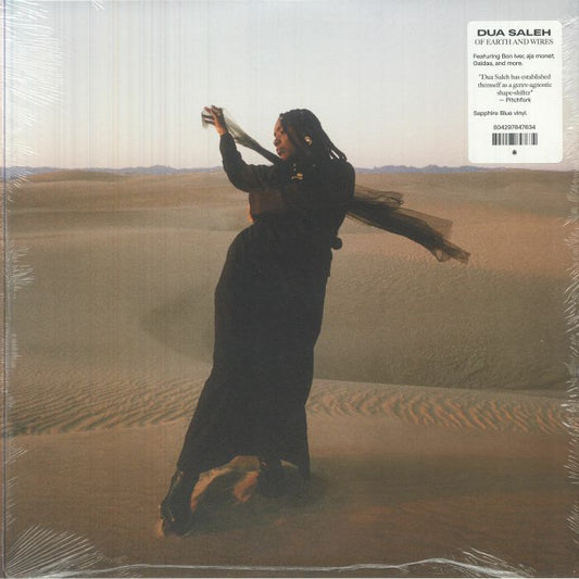 Dua Saleh – Of Earth & Wires (LP, Ghostly International, 2026) Front Cover