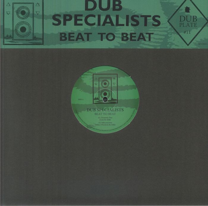 Dub Specialists – Beat To Beat (12", Mysticisms, 2026) Front Cover