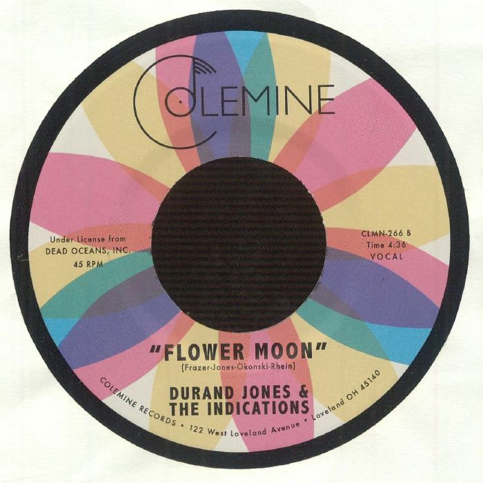 Durand Jones & The Indications – Let's Take Our Time (7", Colemine Records, 2026) Back Cover