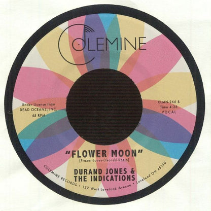 Durand Jones & The Indications – Let's Take Our Time (7", Colemine Records, 2026) Back Cover