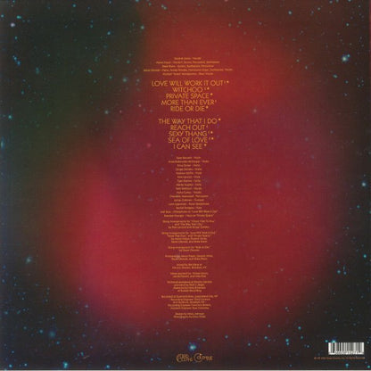 Durand Jones & The Indications – Private Space (LP, Red Translucent, Dead Oceans, 2021) Back Cover