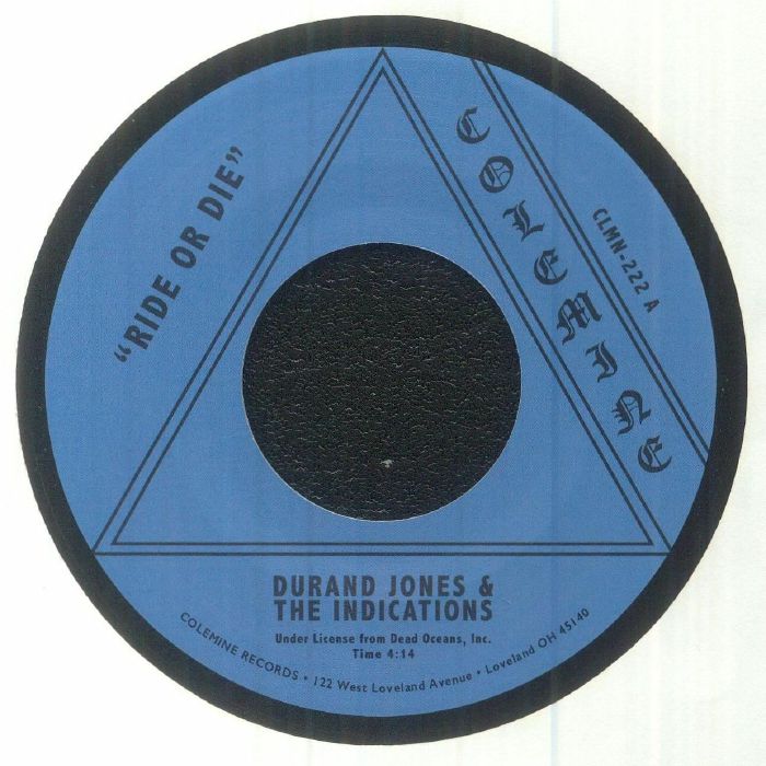 Durand Jones & The Indications – Ride Or Die / More Than Ever (7", Colemine Records, 2023) Front Cover