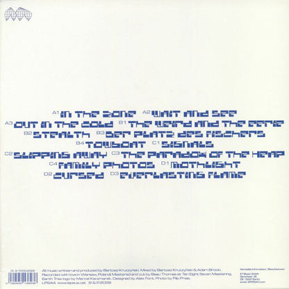 Earth Trax – Everlasting Flame (2xLP, Lapsus, 2026) Back Cover