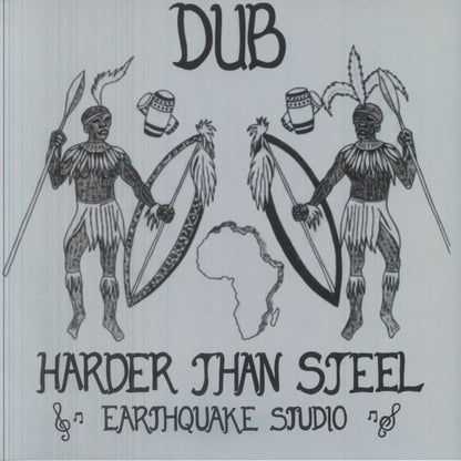 Earthquake Studio – Dub Harder Than Steel (LP, Real Rock, 2026) Front Cover