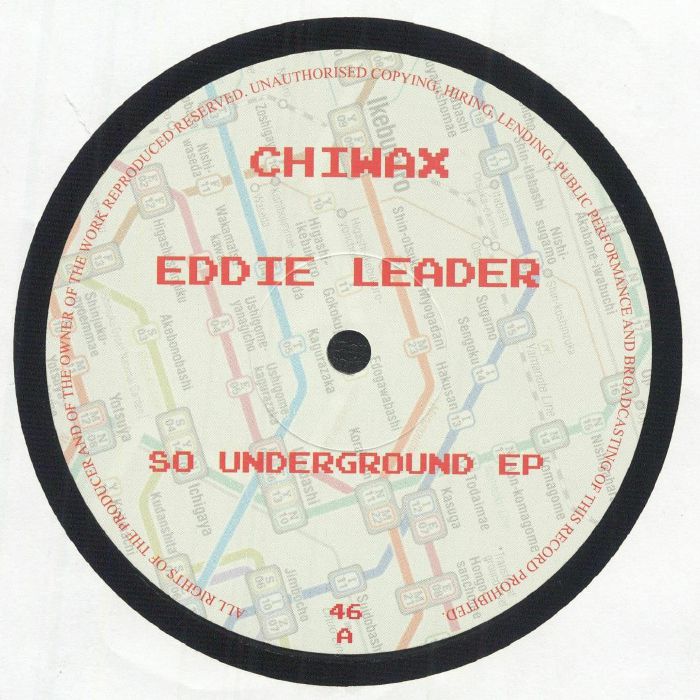 Eddie Leader – So Underground EP (12", Chiwax, 0) Front Cover