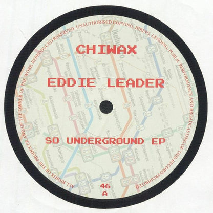Eddie Leader – So Underground EP (12", Chiwax, 0) Front Cover