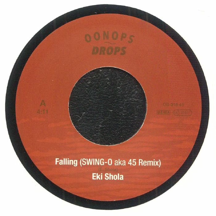 Eki Shola – Eki Shola Remixed (7", Oonops Drops, 2025) Front Cover