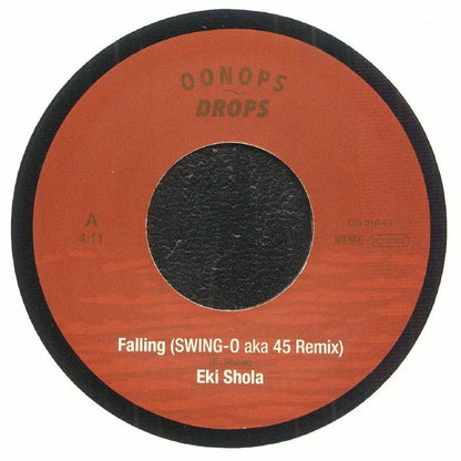 Eki Shola – Eki Shola Remixed (7", Oonops Drops, 2025) Front Cover