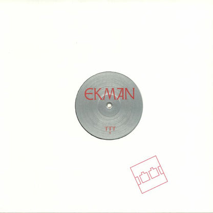 Ekman – Onomatomania (12", The Trilogy Tapes, 2017) Back Cover