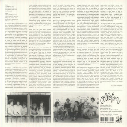 El Calefón – Salir Del Agujero (LP, Athens Of The North, 2026) Back Cover