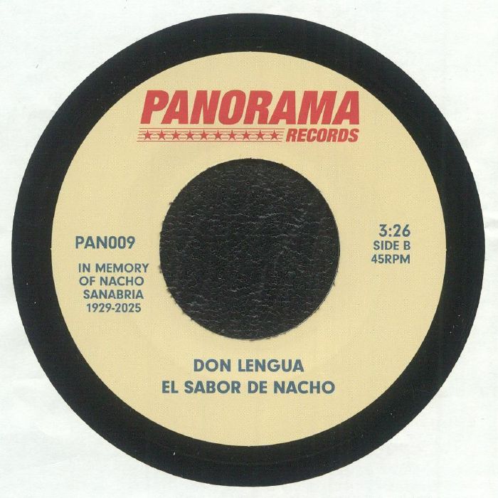 El Sabor De Nacho – Que Se Sepa (7", PANORAMA, 2025) Back Cover