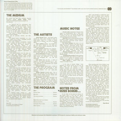 Electric Village – Electric Village (LP, booklet, Eating Standing Recordings, 2026) Back Cover