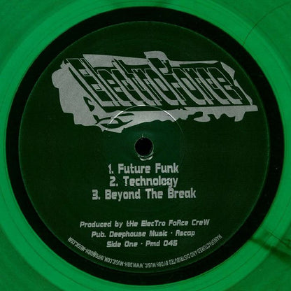 Electro Force – Electro Force (12", Green, Power Music Records, 2026) Front Cover
