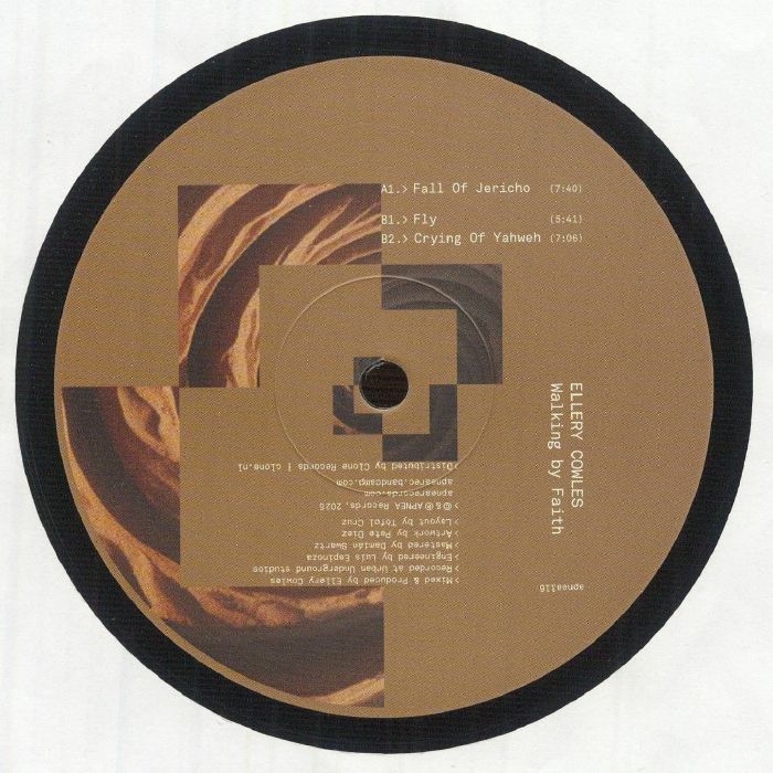 Ellery Cowles – Walking By Faith (12", Apnea, 2026) Front Cover