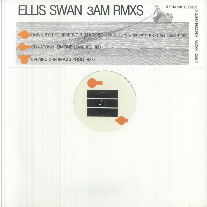 Ellis Swan – 3AM (remixes) (12", Altrimenti, 2026) Front Cover