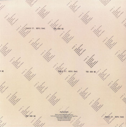 emer ft. Ugnė Uma – You And Me (LP, Stroom, 2026) Back Cover