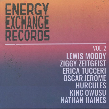 Energy Exchange Ensemble – Energy Exchange Records Vol 2 (LP, Energy Exchange, 2026) Front Cover