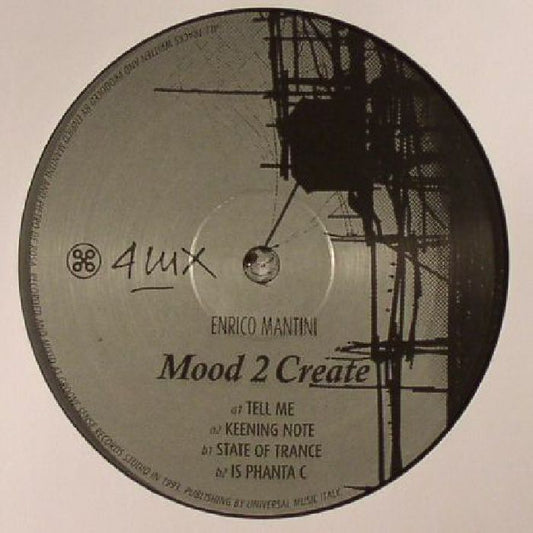 Enrico Mantini – Mood 2 Create (12", 4 Lux, 2021) front cover