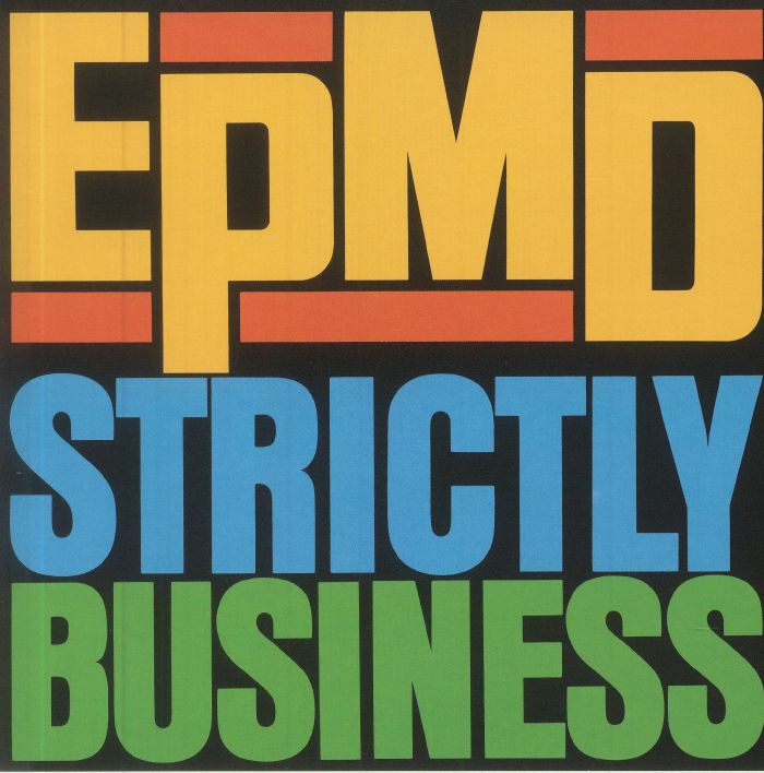 EPMD – Strictly Business (7", Mr Bongo, 2022) Front Cover