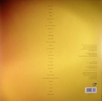 Eric Lau – Examples (LP, First Word Records, 2017) Back Cover