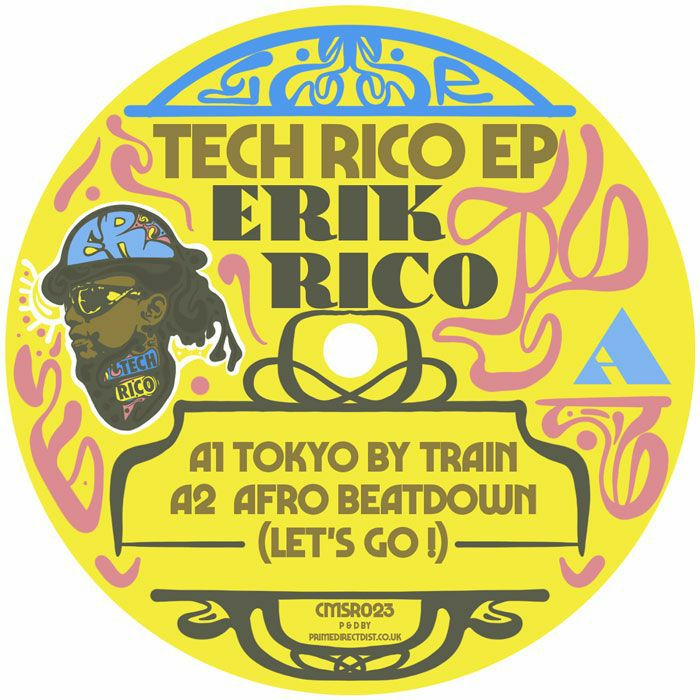 Erik Rico – Tech Rico (12", Cosmocities, 2026) Front Cover