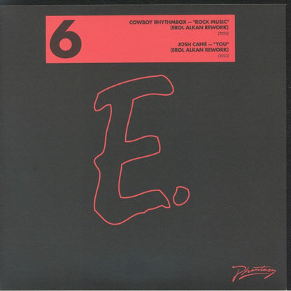 Erol Alkan – Reworks Volume 1 - Part 6 (12", Phantasy Sound, 2026) Front Cover