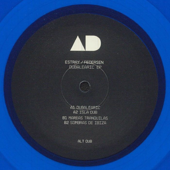 Estray / Federsen – Dubalearic EP (12", blue, Alt Dub, 2026) Front Cover