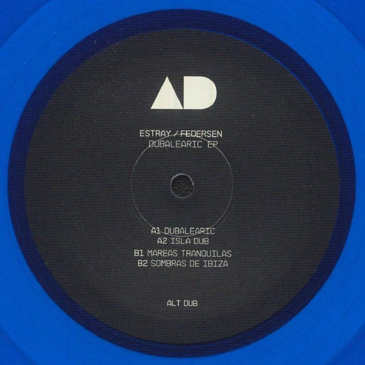 Estray / Federsen – Dubalearic EP (12", blue, Alt Dub, 2026) Front Cover