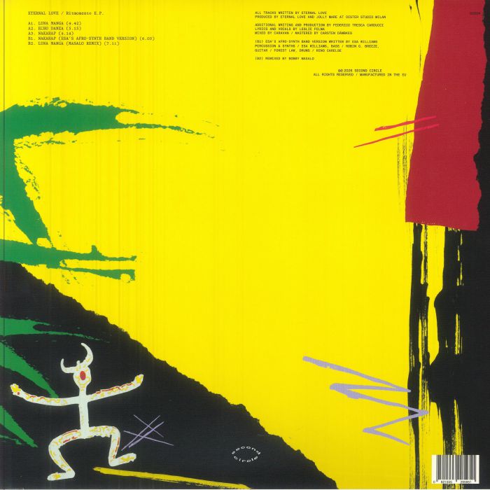 Eternal Love – Ritmomento E.P. (12", Second Circle, 2026) Back Cover