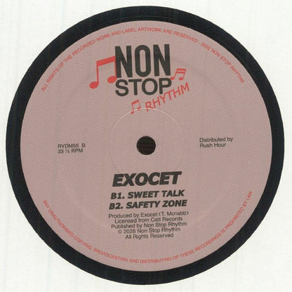 Exocet – Lethal Weapon (12", Non Stop Rhythm, 2026) Back Cover