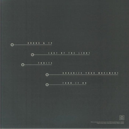 Exotic Gardens – Drugs & TV (12", Emotional Response, 2025) Back Cover