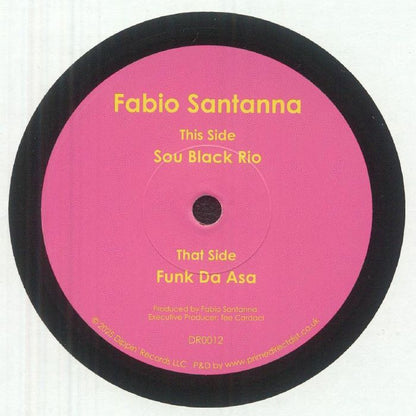Fabio Santanna – Sou Black Rio (7", Dippin' Records, 2025) front cover