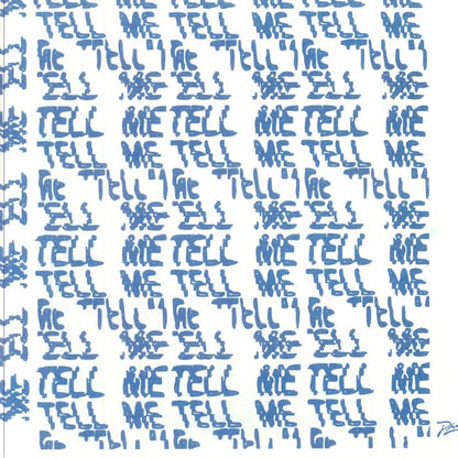 Factory Floor – Tell Me (12", Phantasy Sound, 2025) Front Cover