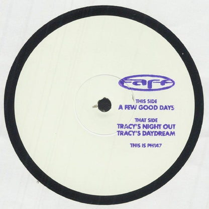 FAFF – A Few Good Days (12", Phantasy Sound, 2025) Front Cover