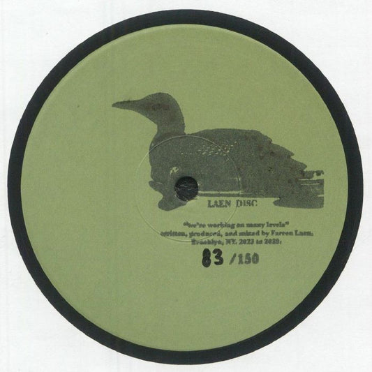 Farren Laen – We're Working On Many Levels (12", Laen Disc, 2025) front cover