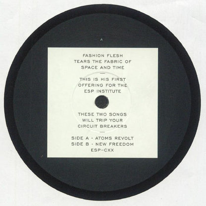 Fashion Flesh – Atoms Revolt (12", ESP Institute, 2025) Front Cover