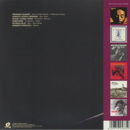 Fernando Gelbard – Didi (LP, Gatefold, Insert, Altercat Records, 2025) Back Cover