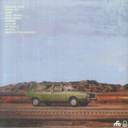 Fiddlehead – Springtime And Blind (LP, Pink Clear, Run For Cover Records, 2022) Back Cover