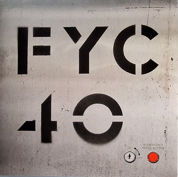 Fine Young Cannibals – FYC 40 (LP, Crystal Clear, London Records, 2025) Front Cover
