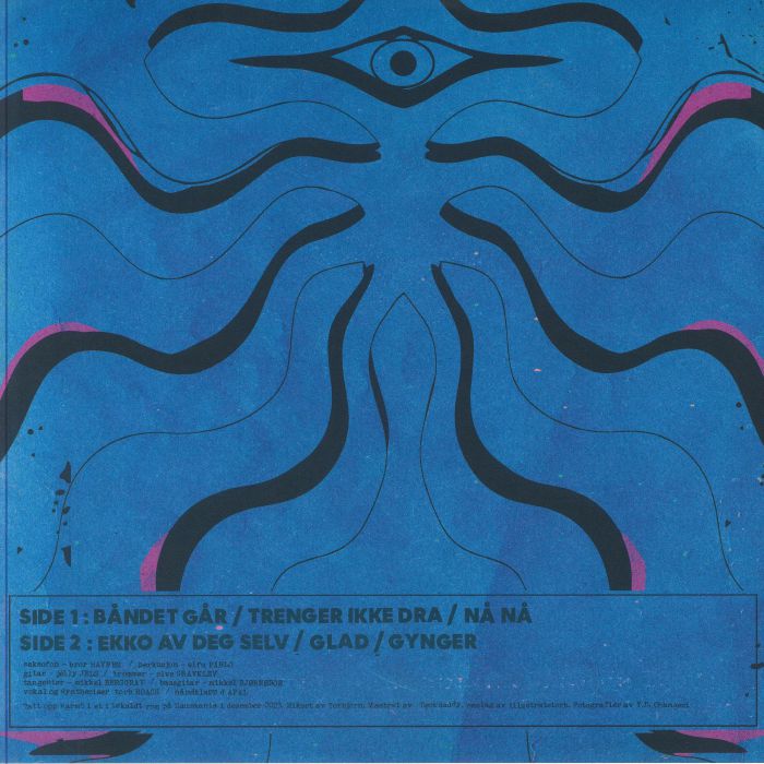 Flammer Dance Band – Gynger (LP, Lyskestrekk Records, 2025) back cover