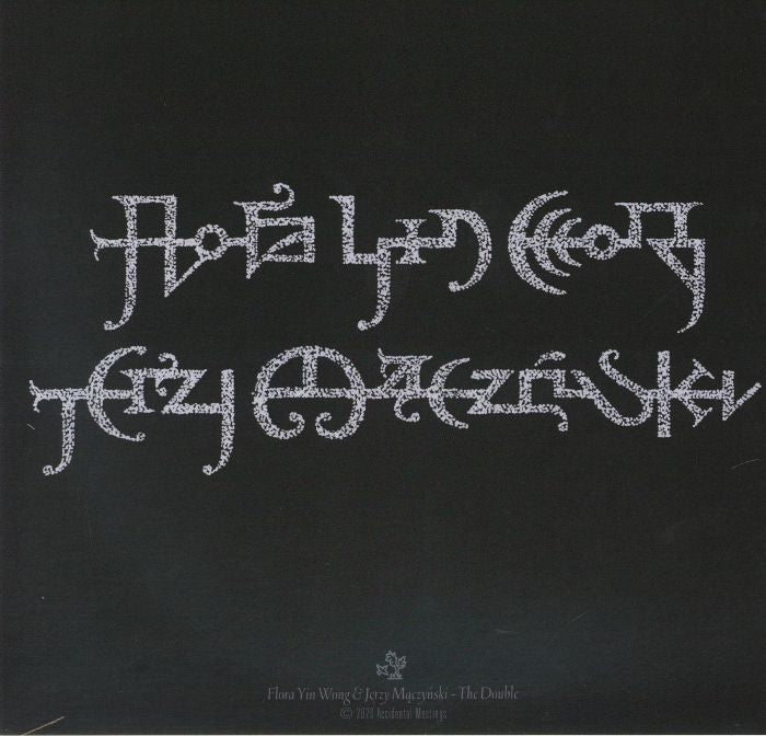 Flora Yin-Wong & Jerzy Mączyński – The Double (10", Accidental Meetings, 2026) Back Cover