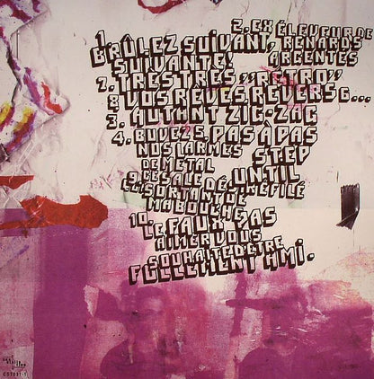 Fly Pan Am – N'Écoutez Pas (LP, 180g, Constellation, 2004) Back Cover