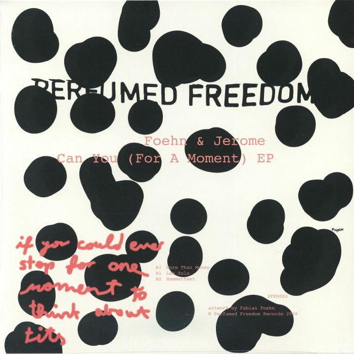 Foehn & Jerome – Can You (For A Moment) EP (12", Perfumed Freedom, 2026) Back Cover